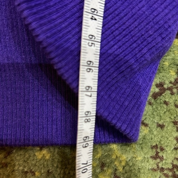 Aritzia Wilfred Diderot Purple Open Carigan size Small - Picture 5 of 7